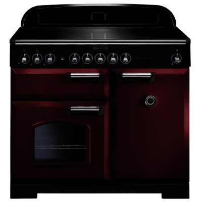 Rangemaster Classic Deluxe 95940 100cm Electric Induction Range Cooker in Cranberry Rangemaster Classic Deluxe 95940 100cm Electric Induction Range Cooker in Cranberry